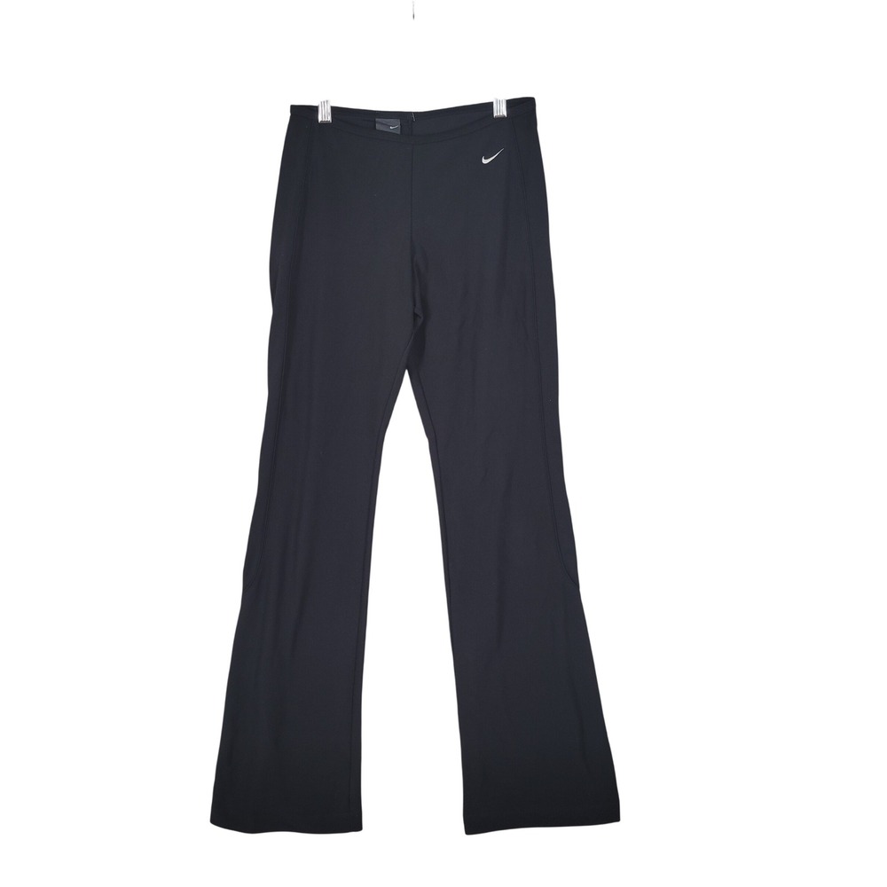 Nike Dri-FIT Bootcut Yoga Pants Womens XS Black Flare Leg Athletic Trousers